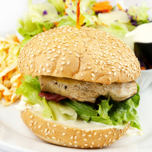 19. Grilled Chicken Burger